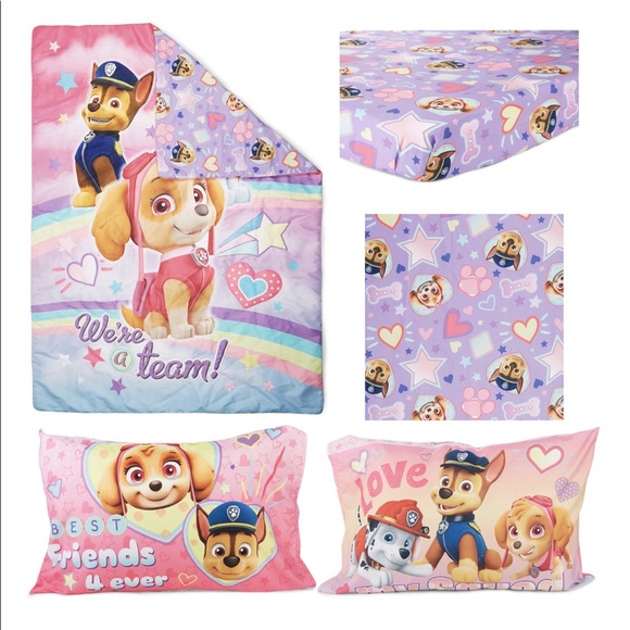 Paw Patrol Skye Toddler Bedding Set (4 Pc) - Picture 3 of 4